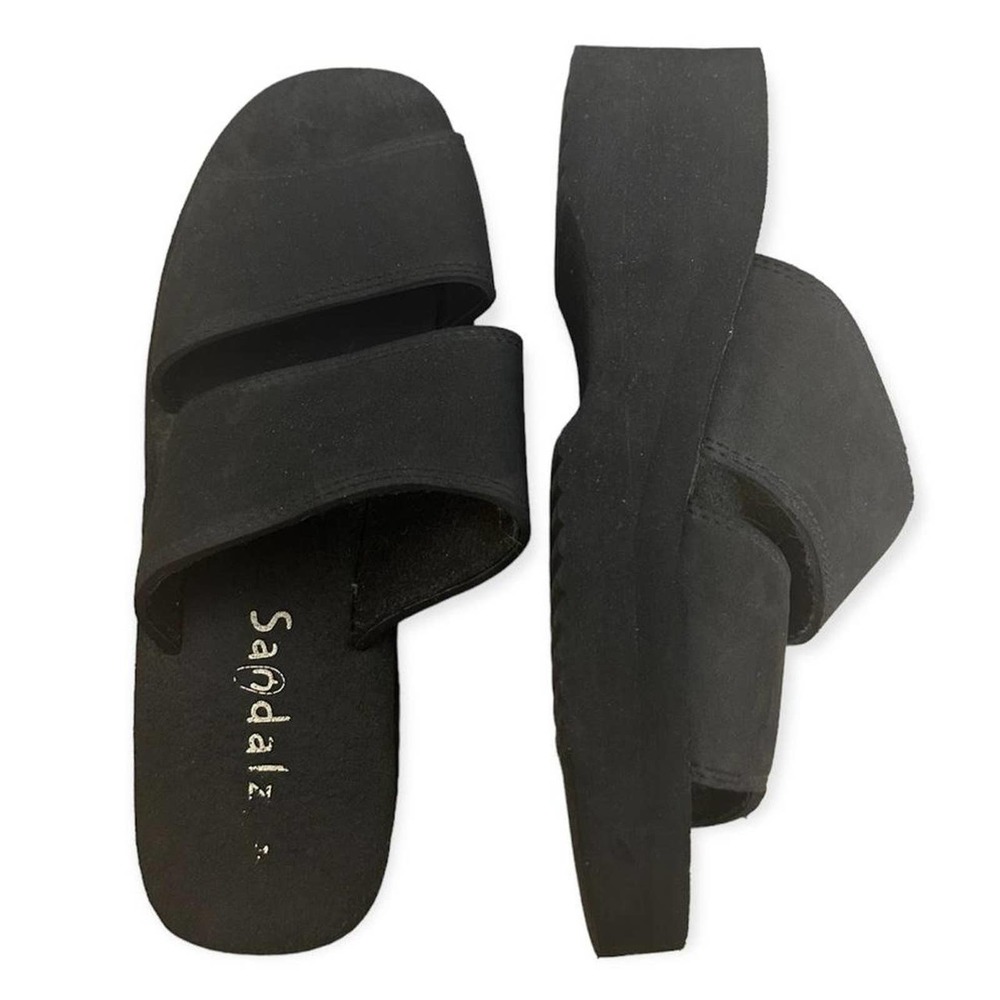 Y2K Bratz Platform Double Straps Sandals